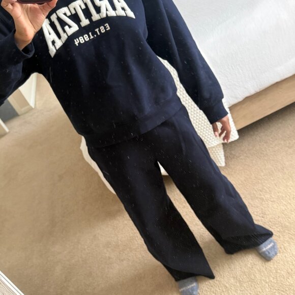 Aritzia Admiral Sweatshirt and Mega Flutter Pants - Picture 3 of 8